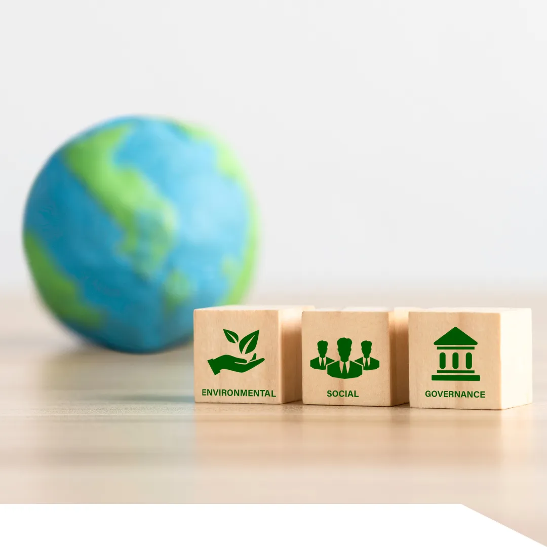 Environmental, Social, Governance - Blocks Image